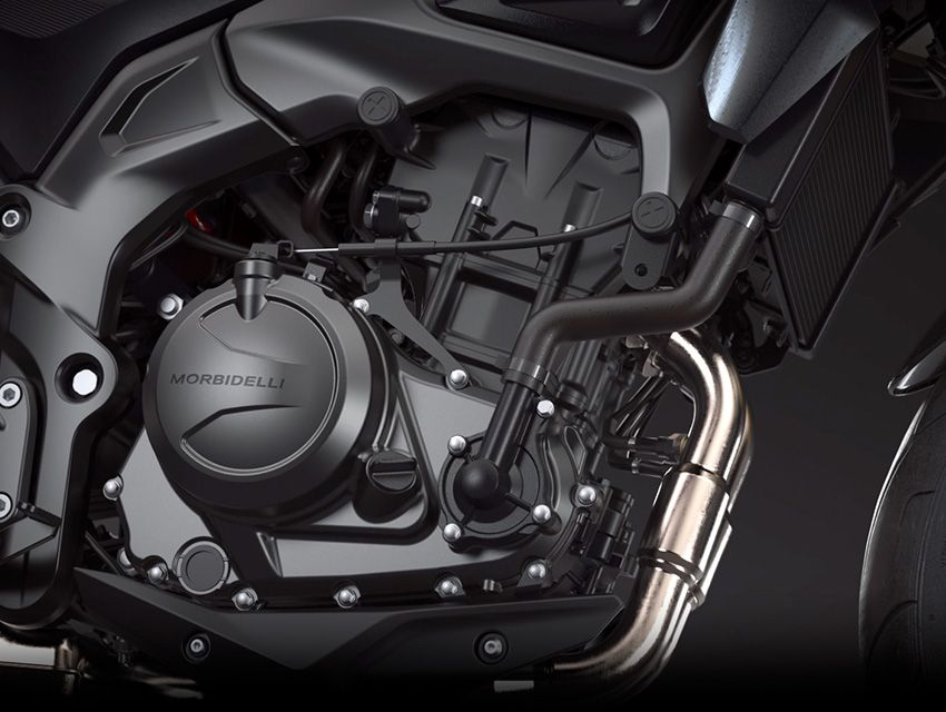 Motor bicilíndrico de 350cc