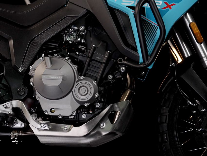 Motor bicilíndrico de 500cc