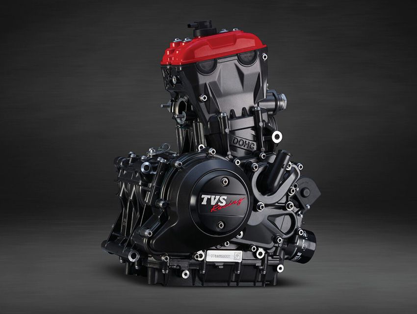 Motor DOHC inclinado inverso